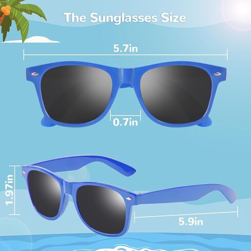 AILEHO Black Sunglasses Party Favors - Sunglasses Bulk for Wedding Graduation Birthday Pool Beach Party Supplies in Kuwait