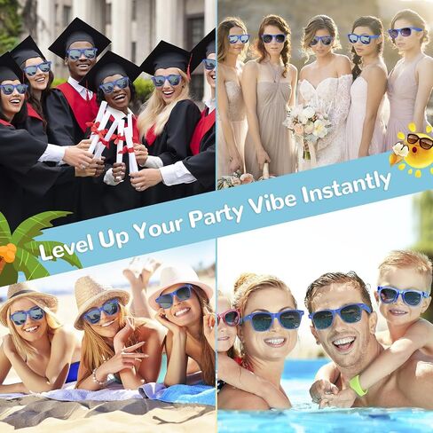AILEHO Black Sunglasses Party Favors - Sunglasses Bulk for Wedding Graduation Birthday Pool Beach Party Supplies in Kuwait
