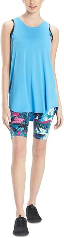 Josie Natori Women's Active Layering Elements Tank Top (Large, Blue) in Saudi Arabia