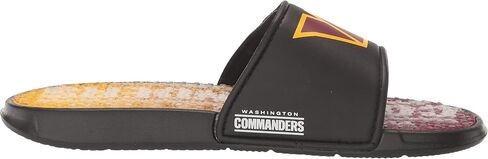 FOCO Mens Nfl Team Logo Athletic Sport Shower Flip Flop Gel Slides Sandals, Gradient Wordmark, 9-10 US in Saudi Arabia