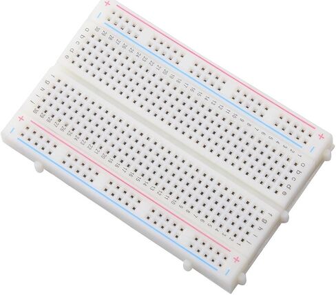 Solderless Breadboard 400 tie Point for prototyping (Clear) in Saudi Arabia