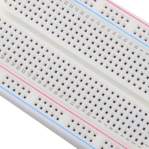 Solderless Breadboard 400 tie Point for prototyping (Clear) in Saudi Arabia