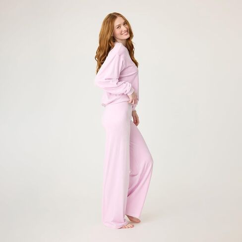 PJ Salvage Women's Spread Love Long-Sleeve Sleep Top in Saudi Arabia