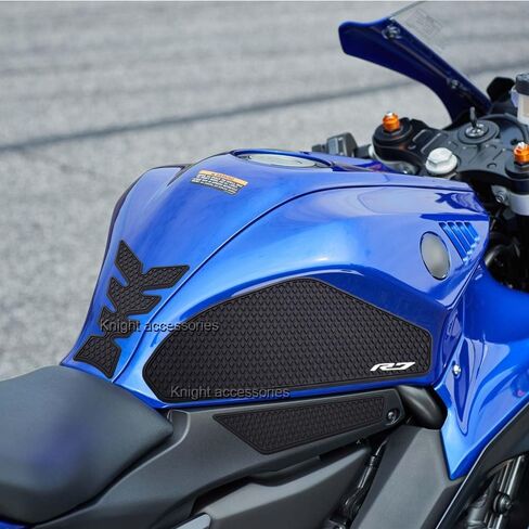 دراجة نارية ل R7 YZF R7 YZFR7 2021-2025 الجانبية منصات خزان خزان الوقود ملصقات حامي شرس غاز الركبة الجر R7 دبابة وسادة in Kuwait
