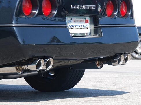 NXT Step Performance Axle Back Exhaust System Compatible with 1984-1985 C4 Corvette EX3035A in Saudi Arabia