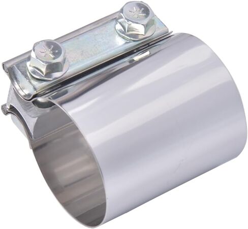 ID 2 Inch Butt Joint Exhaust Band Clamp-Stainless Steel Sleeve Coupler-fits OD 2" Exhaust Pipes Mufflers in Saudi Arabia