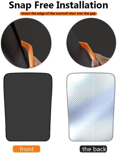 سقف قابلة للطي قابلة للطي متوافق مع BMW IX 2022-present i20 xDrive40 xDrive50 M60 ، ملحقات Sunshade سقف العزل لـ BMW IX ، UV و Heat Holdency Sun Showd Roof (Black) in Kuwait