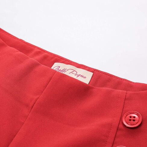 Belle Poque Women High Waist Stretch Sailor Pinup Shorts in Saudi Arabia