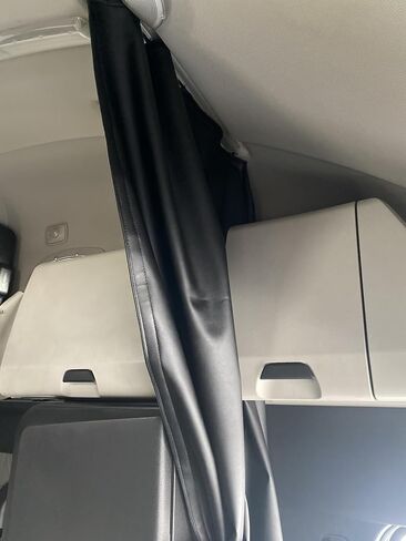 Truck Sleeper Privacy Curtains for Freightliner Cascadia 126 (2018-2025) - High Roof Bunk Interior Curtain-Faux Leather & Fleece (Green) in Saudi Arabia