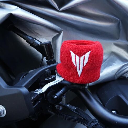 متوافق مع MT09 2025 2024 2023 2021 MT-09 SP MT 09 TRACER MT10 SP TRACER 9 GT YZF R9 R6 R1 R1 MT07 MT03 دراجة نارية للدراجة الأمامية للزيت خزان خزانة زيت سائل الفرامل الأمامية (أسود) in Saudi Arabia