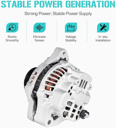 NEW LOVATIONATOR متوافق مع ACURA ELACURA EL 1.7L 2001-2005 ، لـ Honda CIVIC 1.7L 2001-2005 ، 400-48035 ، 31100-PLM-A01 ، 31100-PLM-A02 ، 31100-PLM-C01 ، A5TA7091 in Saudi Arabia