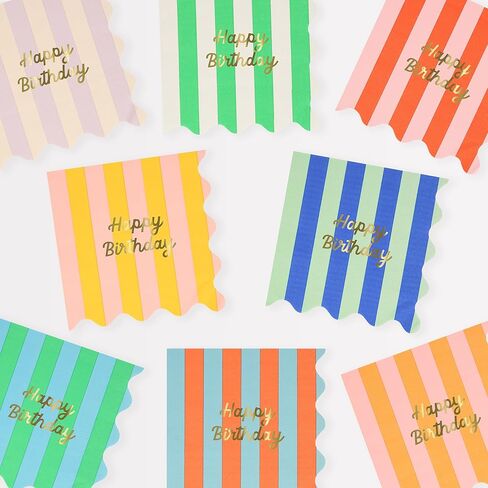 Meri Meri Birthday Fringe Small Napkins in Saudi Arabia