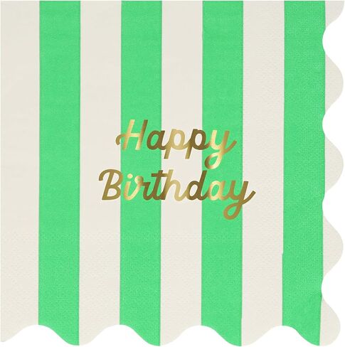 Meri Meri Birthday Fringe Small Napkins in Saudi Arabia