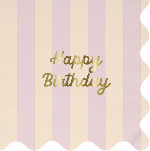 Meri Meri Birthday Fringe Small Napkins in Saudi Arabia