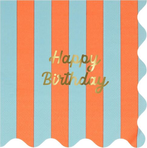 Meri Meri Birthday Fringe Small Napkins in Saudi Arabia