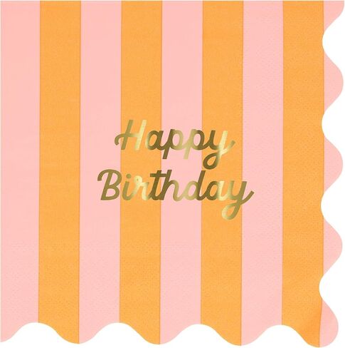 Meri Meri Birthday Fringe Small Napkins in Saudi Arabia