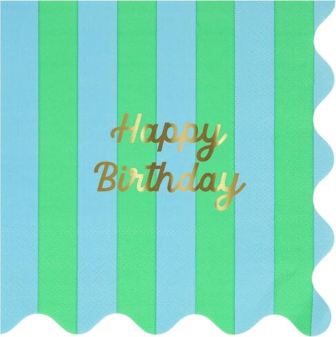 Meri Meri Birthday Fringe Small Napkins in Saudi Arabia