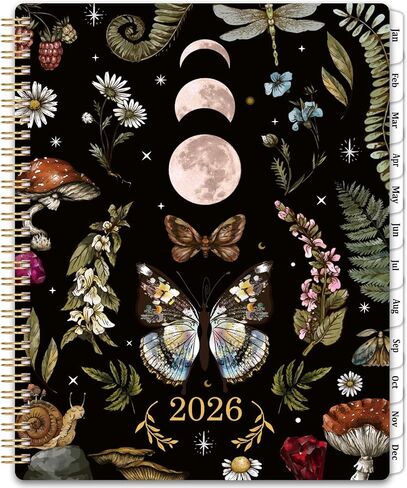 2025 Planner - JAN 2025 - DEC 2025, Planner 2025, Weekly Monthly Planner 2025, 8" x 10", 2025 Calendar Planner with Spiral Bound, Floral in Kuwait