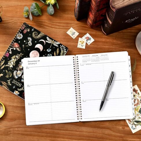 2025 Planner - JAN 2025 - DEC 2025, Planner 2025, Weekly Monthly Planner 2025, 8" x 10", 2025 Calendar Planner with Spiral Bound, Floral in Kuwait