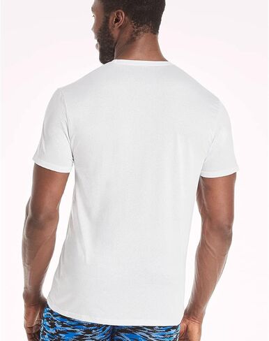 Hanes Men's Ultimate X-Temp Mesh Crewneck Lundershirts ، 4 حزم أبيض L. in Saudi Arabia