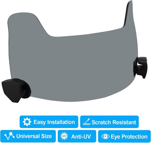 Football Visor, Football Helmet Visor for Youth&Adult with Easy Install Clips in Saudi Arabia