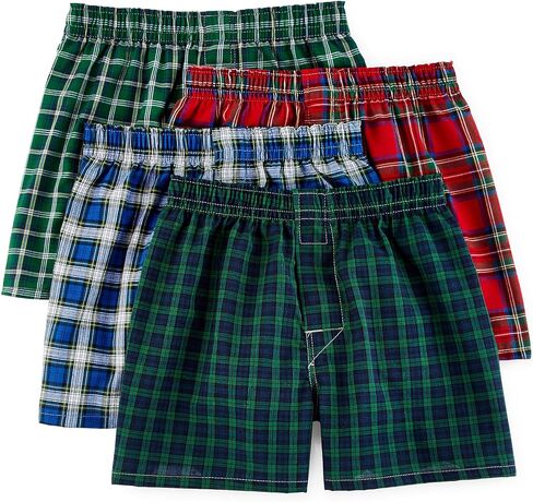 Hanes Boys Ultimate 3 عبوات Comfortflex Knit Boxers بالإضافة إلى زوج المكافأة S/P 6-8 in Saudi Arabia