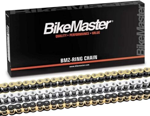 BikeMaster 530 BMZR Series Z-Ring سلسلة 530 × 160 ، أسود/ذهبي in Kuwait
