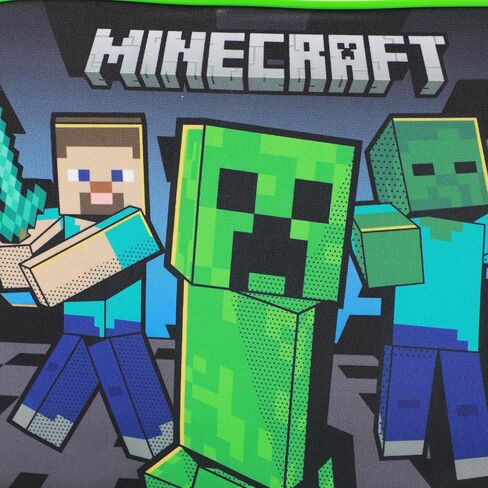 Bioworld Minecraft Creepers and Block Characters Insulated Lunch Kit in Saudi Arabia