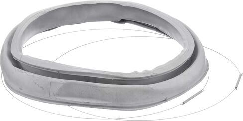 Bosch 00667489 Genuine OEM Door Boot (Gray) for Bosch Front-Load Washers in Saudi Arabia