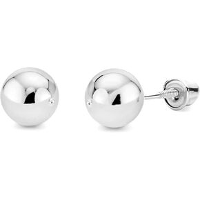 14 كيلو بيل أصفر/أبيض 2 مم ، 3 مم ، 4 مم ، 5 مم ، أقراط كرة الكرة 6 مم مع ظهور المسمار in Kuwait