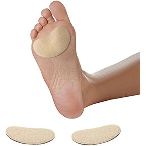 Adhesive Moleskin for Feet - Blister Bandages Precut Kidney Metatarsal Pads - 3" - Callus, Heel, Corns, Blister Prevention, Shoe Friction - 5 pairs (10 Pieces) in Kuwait
