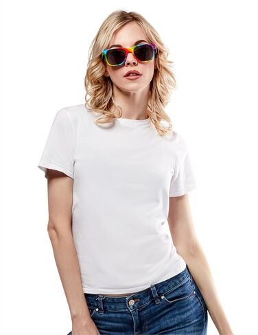 Rubies Novelty Rainbow Eyewear, Adult in Saudi Arabia