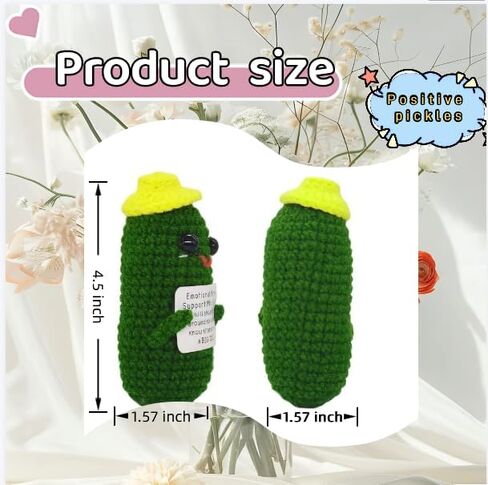 Positive Funny Potato Head with Card Mini Crochet Knitting for Handmade Emotional Support Pickled Gift Party Decoration Encouragement in Saudi Arabia