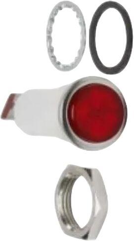 5pcs 12v مؤشر LED Red Light 824879GT 824879 FITS for Genie Boom Lift GS2668RT GS4390RT S45 S85 Z45-25JDC Z45-25JRT استبدال الأجزاء in Saudi Arabia