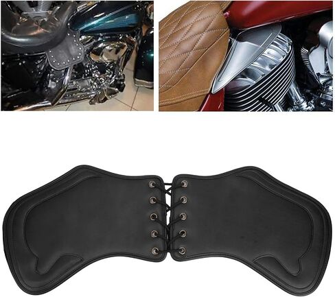 PU Deflector Heat ، Universal Motorcycle Side Symshield ، زخرفة للدراجات النارية in Saudi Arabia