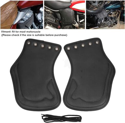 PU Deflector Heat ، Universal Motorcycle Side Symshield ، زخرفة للدراجات النارية in Saudi Arabia