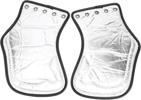 PU Deflector Heat ، Universal Motorcycle Side Symshield ، زخرفة للدراجات النارية in Saudi Arabia