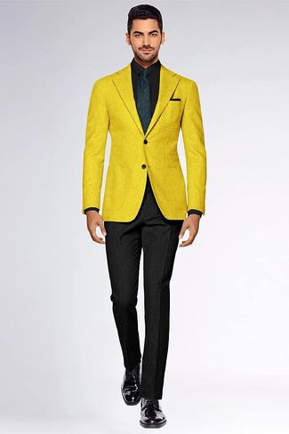 Men's Blazer 2 Button Long Sleeve Regular Fit Suit Sport Coat Jacket Business Lightweight Casual Sport Coat in Saudi Arabia