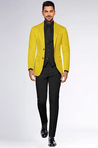 Men's Blazer 2 Button Long Sleeve Regular Fit Suit Sport Coat Jacket Business Lightweight Casual Sport Coat in Saudi Arabia