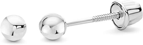 14 كيلو بيل أصفر/أبيض 2 مم ، 3 مم ، 4 مم ، 5 مم ، أقراط كرة الكرة 6 مم مع ظهور المسمار in Kuwait