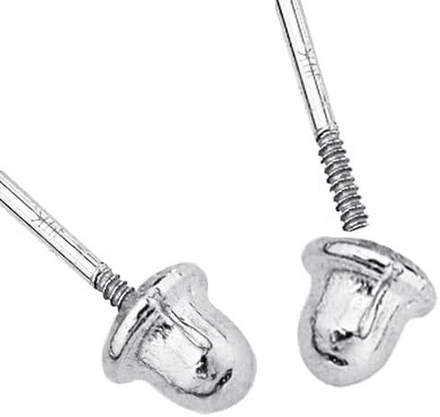 14 كيلو بيل أصفر/أبيض 2 مم ، 3 مم ، 4 مم ، 5 مم ، أقراط كرة الكرة 6 مم مع ظهور المسمار in Kuwait