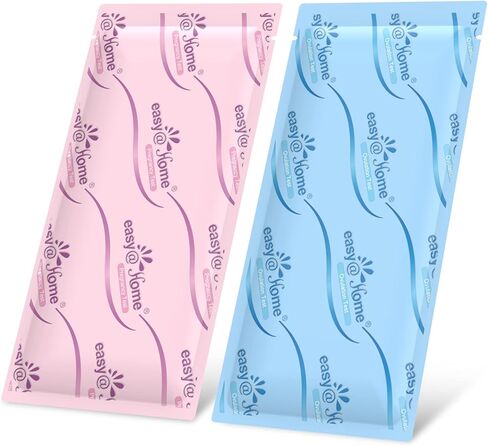 Easy@Home 50 Ovulation Test Strips and 20 Pregnancy Test Strips Combo Kit, (50 LH + 20 HCG)-Package May Vary in Kuwait