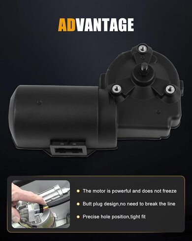 ROADFAR Front Windshield Wiper Motor Replacement for 1987-1993 For Mercedes-Benz For 300D,1986-1993 For Mercedes-Benz For 300E 1248200708;1248203942 Wiper Motor 5 Pins in Saudi Arabia