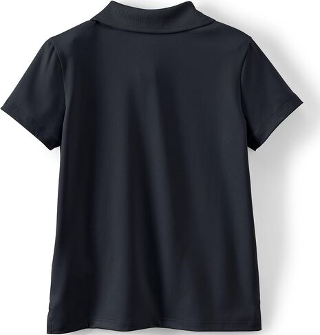 Lands' End School Uniform Girls Short Sleeve Feminine Fit Rapid Dry Polo Shirt in Saudi Arabia