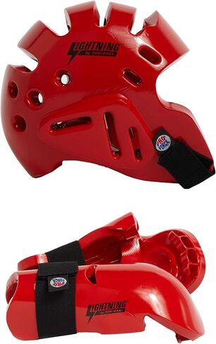 Proforce Lightning Martial Arts Protective Sparring Gear Bundle - Headgear/Gloves (Silver, Medium) in Saudi Arabia