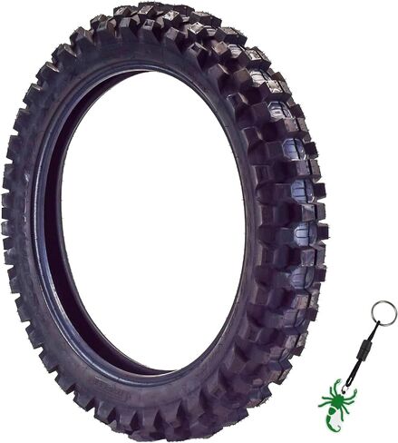Pirelli Scorpion MX Extra x 80/100-21 إطار الدراجة الأوساخ الأمامية مع سلسلة المفاتيح - واحد in Kuwait