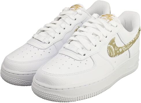Nike Womens WMNS Air Force 1 Shoes, White/White-Team Red, 9.5 M US in Saudi Arabia