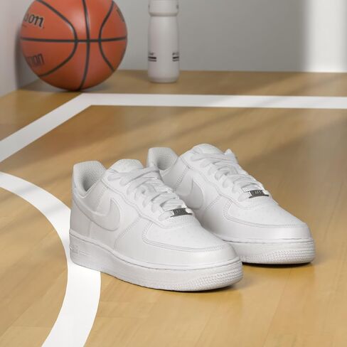 Nike Womens WMNS Air Force 1 Shoes, White/White-Team Red, 9.5 M US in Saudi Arabia