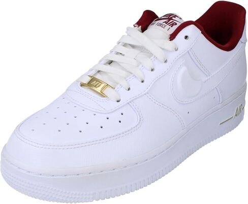 Nike Womens WMNS Air Force 1 Shoes, White/White-Team Red, 9.5 M US in Saudi Arabia