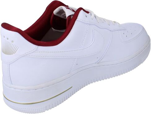 Nike Womens WMNS Air Force 1 Shoes, White/White-Team Red, 9.5 M US in Saudi Arabia